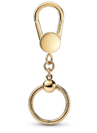 Pandora Moments Small Bag Charm Holder 14k gold-plated 362237C00