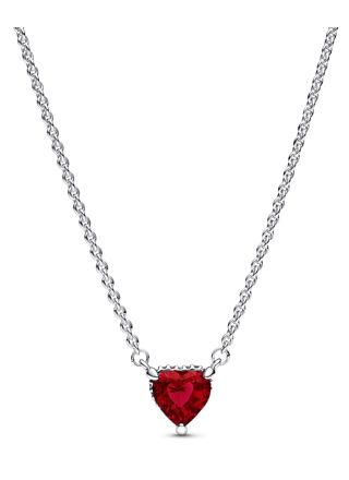 Pandora Timeless Sparkling Heart Halo Pendant necklace 392542C01-45
