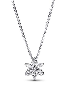 Pandora Timeless Sparkling Herbarium Cluster necklace 392387C01-45