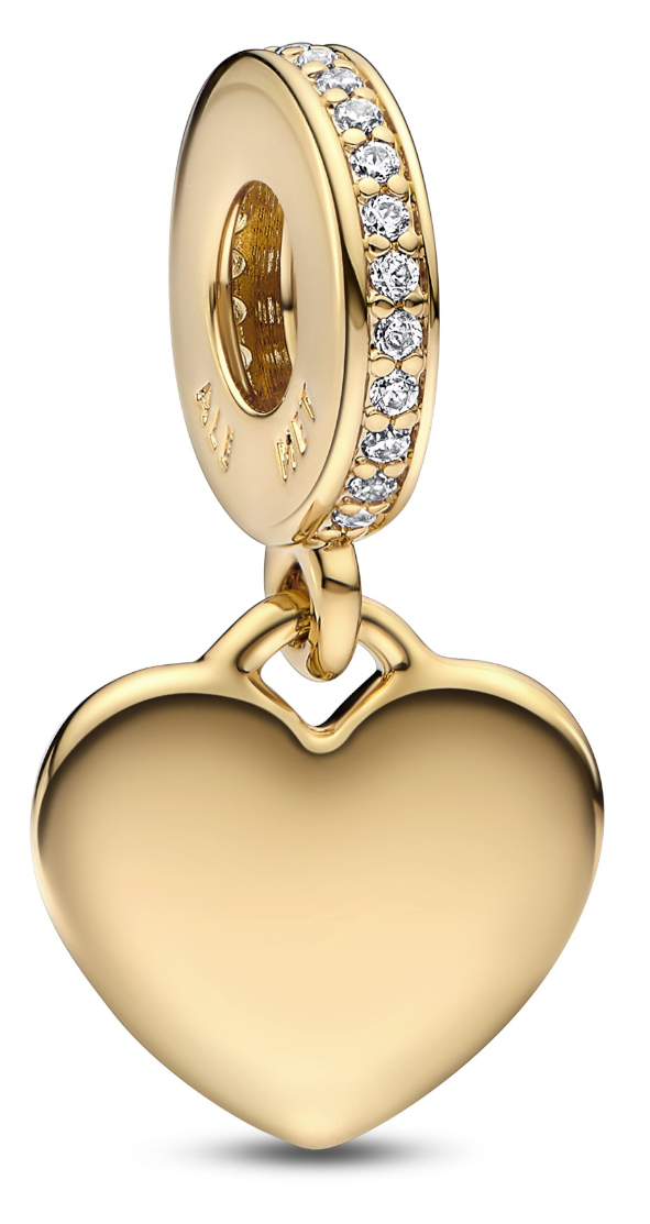 Pandora Moments Engravable Heart Tag pendantcharm 768761C01 -  watchesonline.com