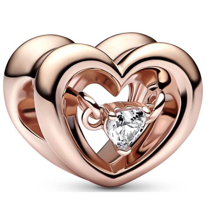 Pandora Rose Make It Real Floating Charm Locket BOXED Genuine