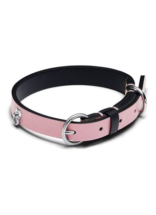 Pandora Pet Jewellery Accessory Black Leather-free Fabric Pet Collar 312262C02