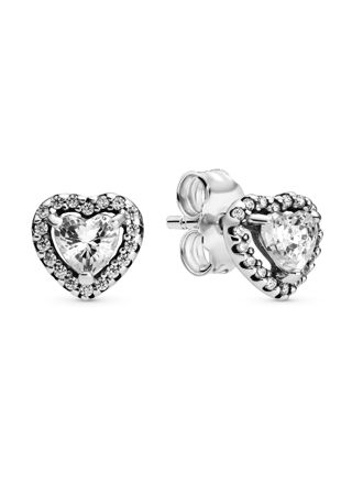 Pandora Timeless Elegance Elevated Hearts Earrings 298427C01