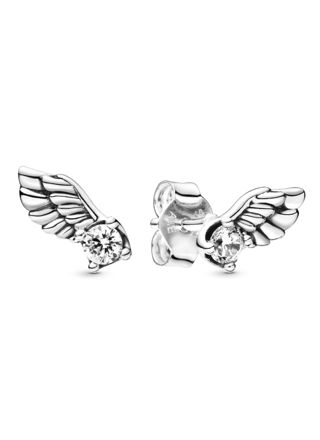 Pandora Celestial Sparkling Angel wings Earrings 298501C01