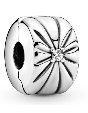 Pandora Sparkling sunburst clip charm 798614C01