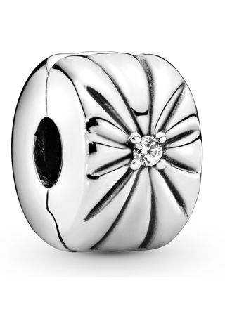 Pandora Sparkling sunburst clip charm 798614C01