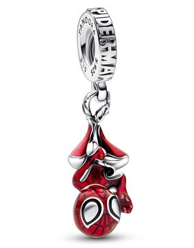 Pandora Marvel x Pandora Hanging Spider-Man charmdangle 792323C01