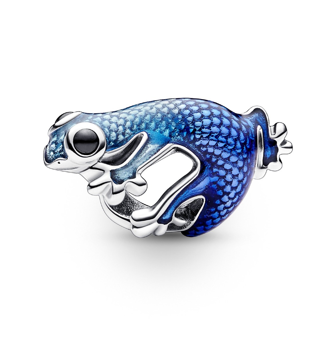 Pandora Moments Metallic Blue Gecko charm 792701C01