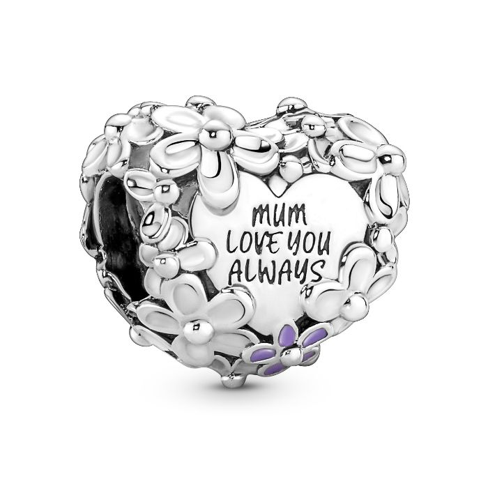 Sterling Silver Army Mom Pandora Charm Pandora Moments Mum Daisy