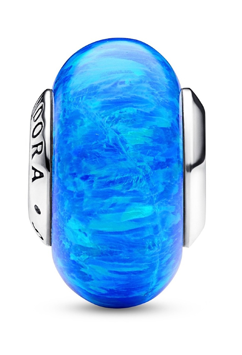 日本人気超絶の Pandora 791691C02 charm Blue Deep Ocean Opalescent Moments アクセサリー