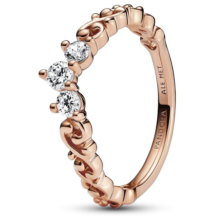 Engagement Ring Pandora Rose Gold Thumb Ring Pandora Princess