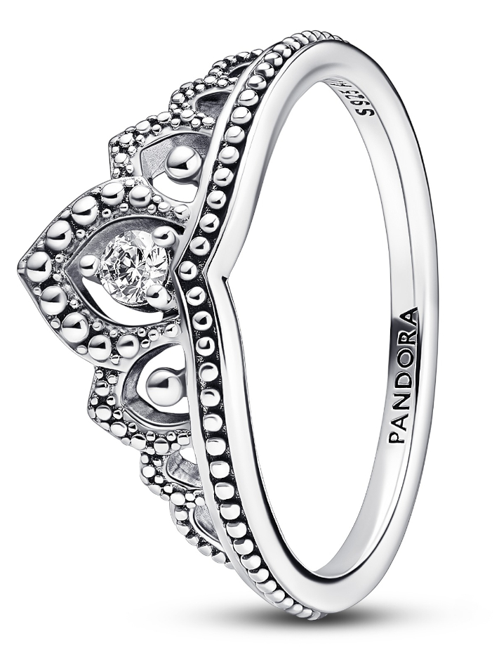 Crown ring pandora silver new arrivals