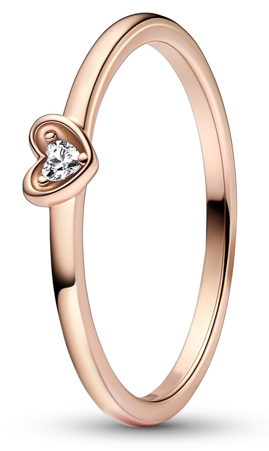 Pandora delicate heart ring top