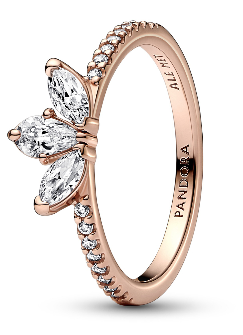 Pandora stacking rings rose gold online