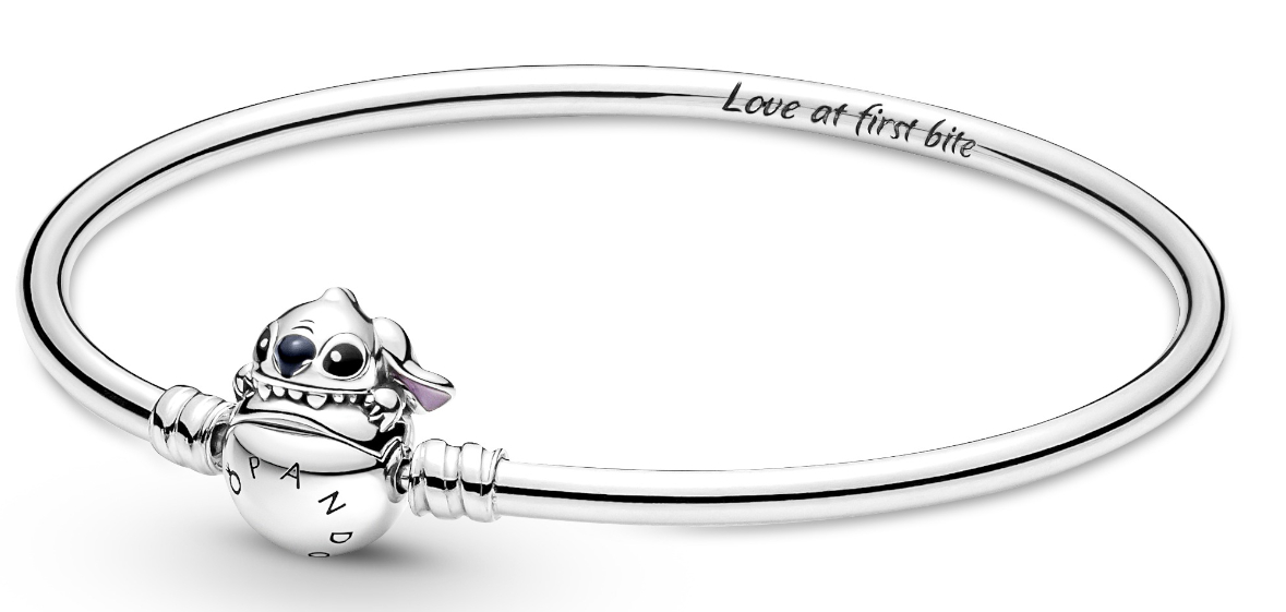 Pandora Disney x Pandora Stitch Biting Clasp Bangle 591683C01 watchesonline