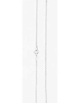 Silver cable chain pendant necklace 1.6 mm cable01