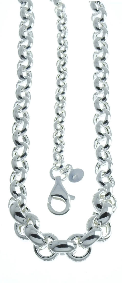 Belcher chain Necklace 925 Sterling Silver EK137