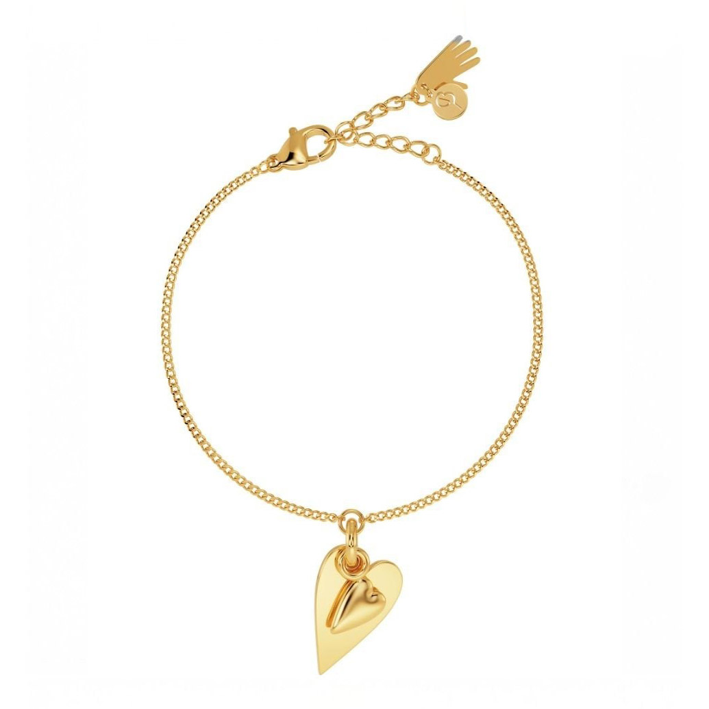 Edblad Heart to Heart gold-plated bracelet 129939