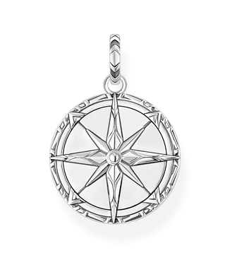 Thomas Sabo compass turquoise pendant PE833-878-17