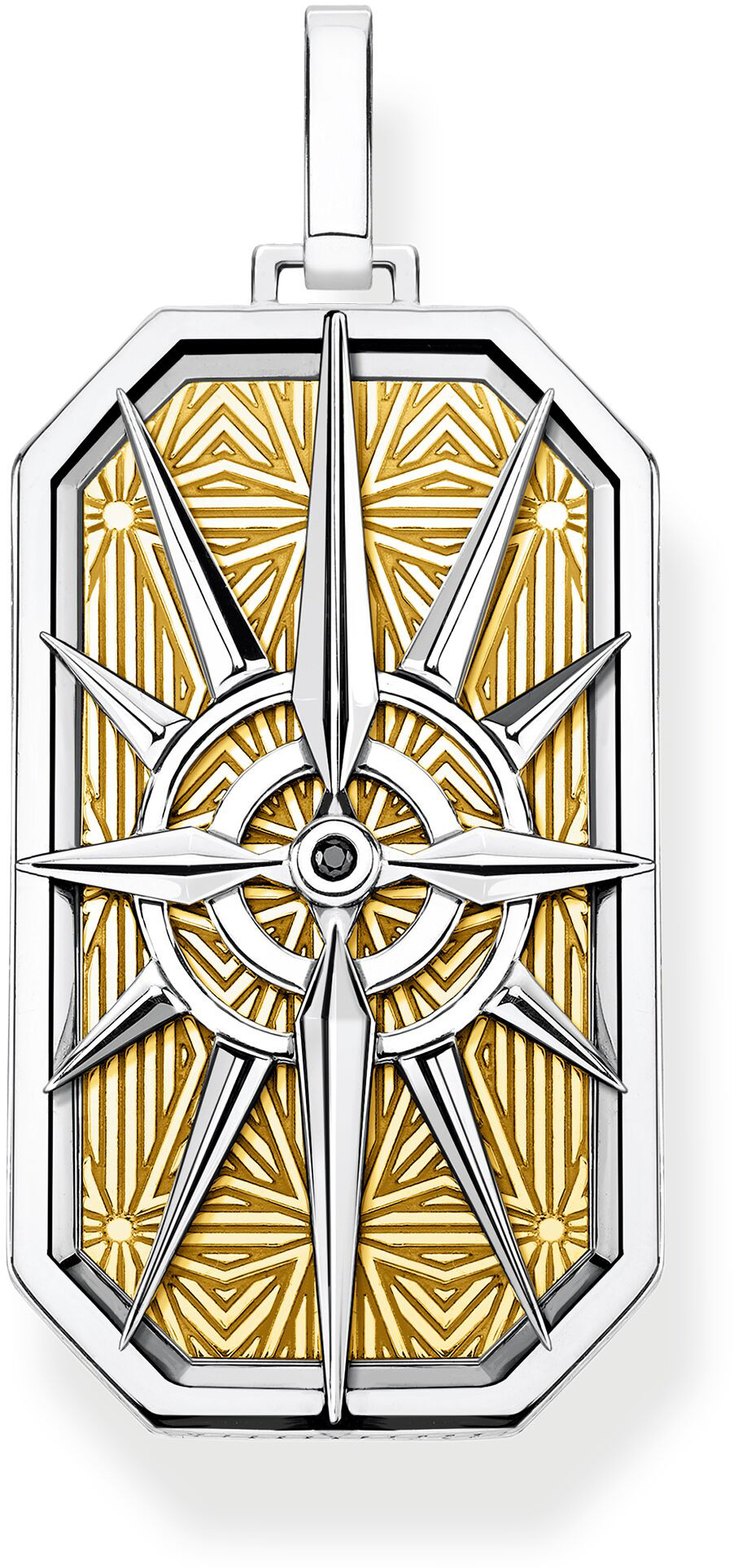 Thomas Sabo Compass Star gold pendant PE868-849-7