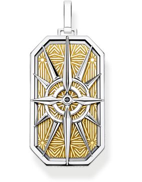 Thomas Sabo Compass Star gold pendant PE868-849-7