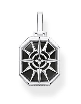 Thomas Sabo pendant compass star black PE911-641-11