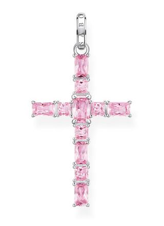 Thomas Sabo Pink Heritage cross pendant PE939-051-9