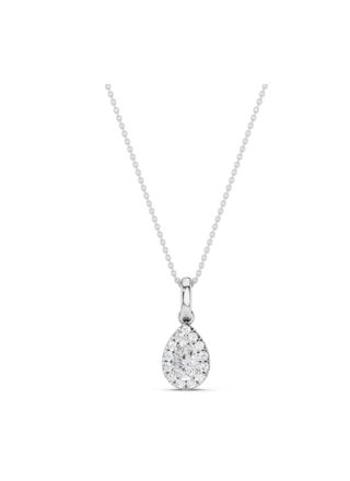 Midem Amsterdam diamond pendant 0.25ct white gold