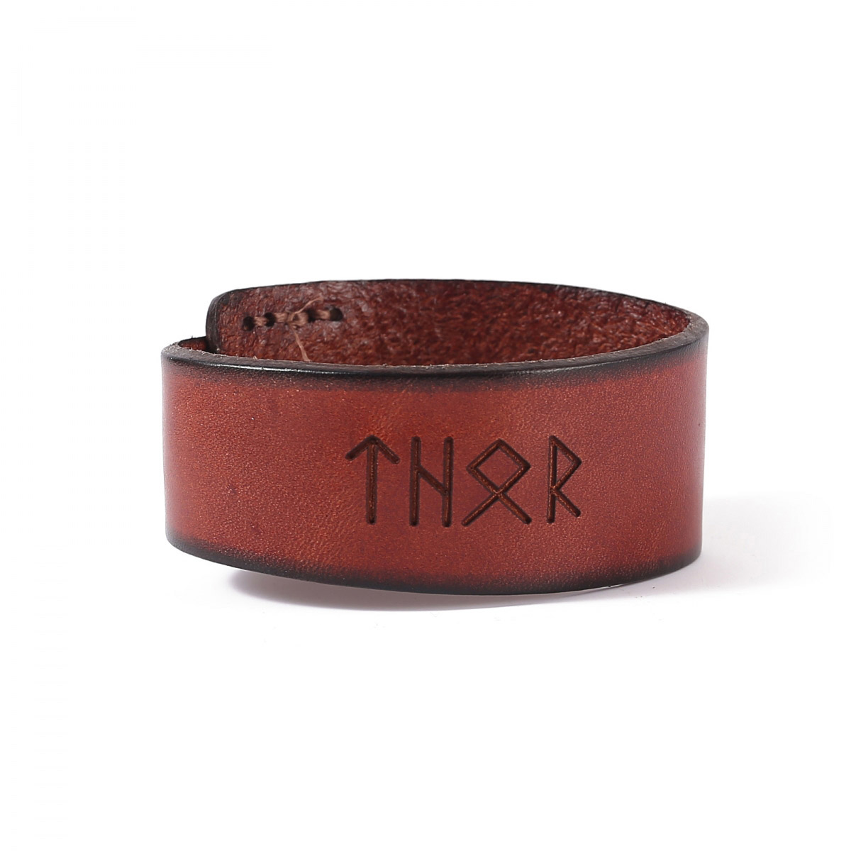 Lykka Viking leather bracelet Thor 18/20/22cm