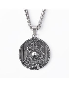 Lykka Viking stainless steel necklace Fenrir 60cm