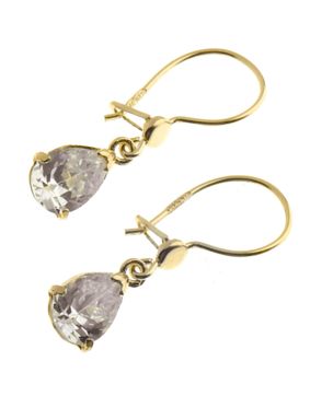 14ct Gold Zircon Earrings PK/5X7