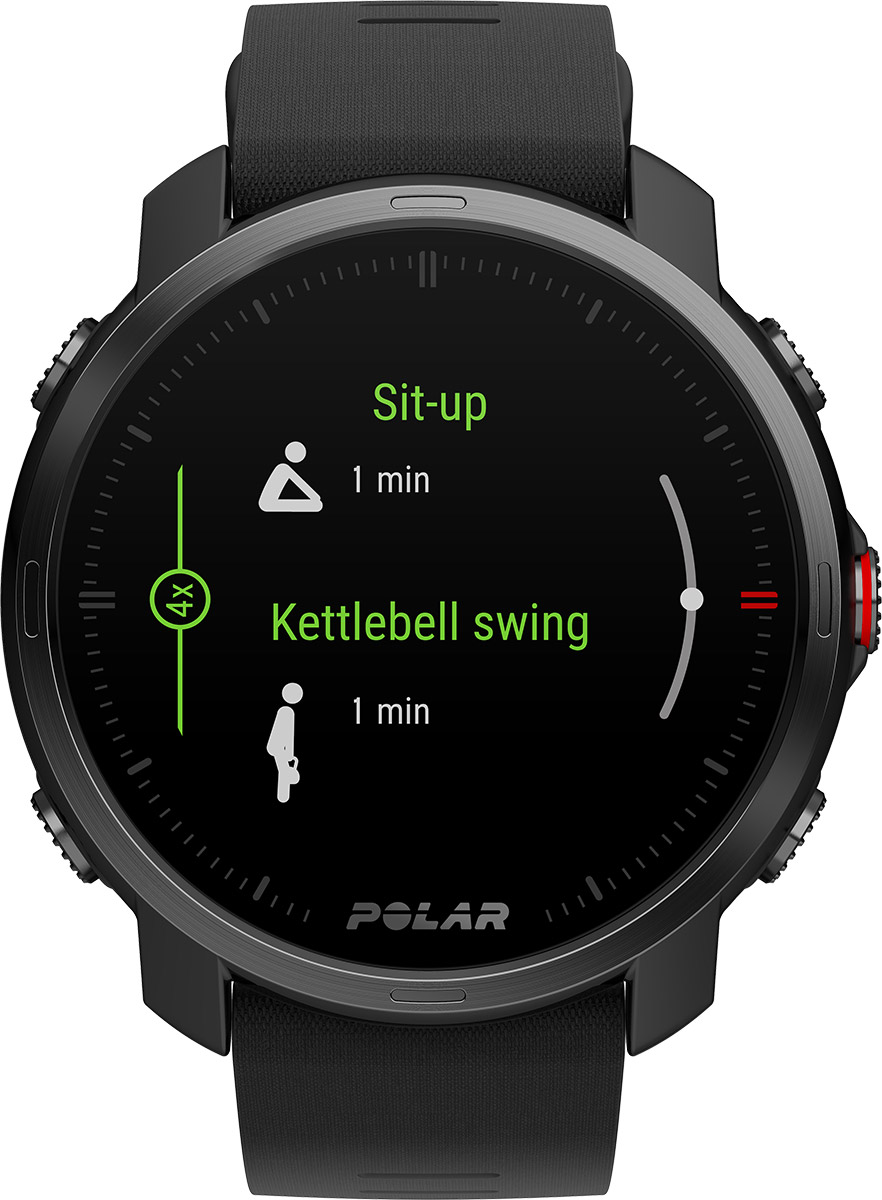 POLAR GRIT X （BLACK） Polar Grit X Black - watchesonline.com