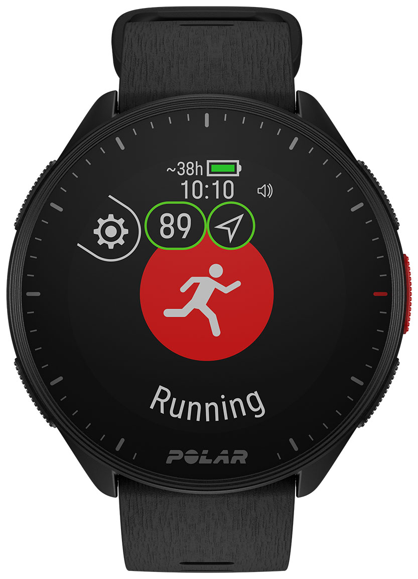 Polar Pacer Night Black watchesonline