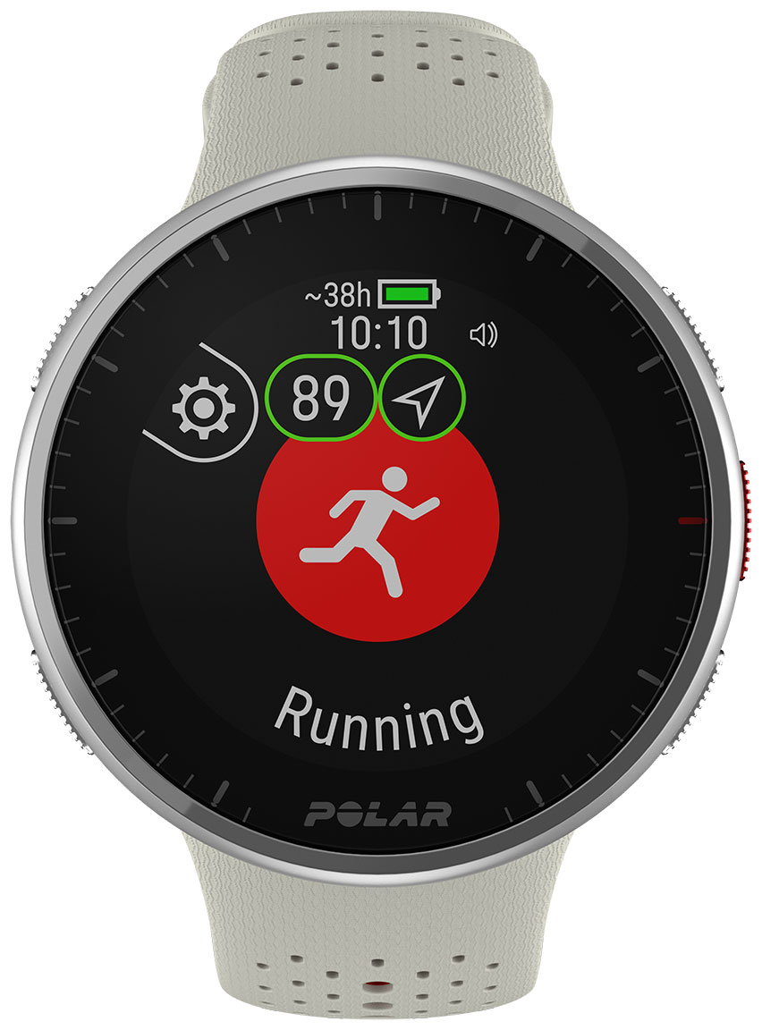 Polar Pacer Pro Snow White - watchesonline.com