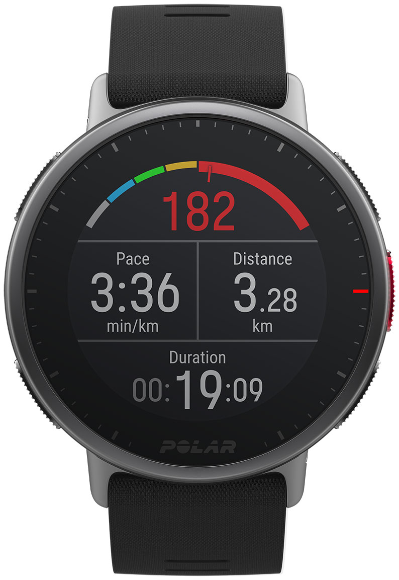 Polar vantage best sale v2 size