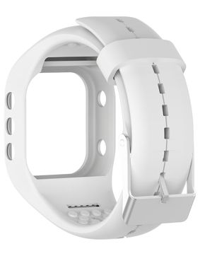 Tiera Polar A300 whitesilicone watch strap