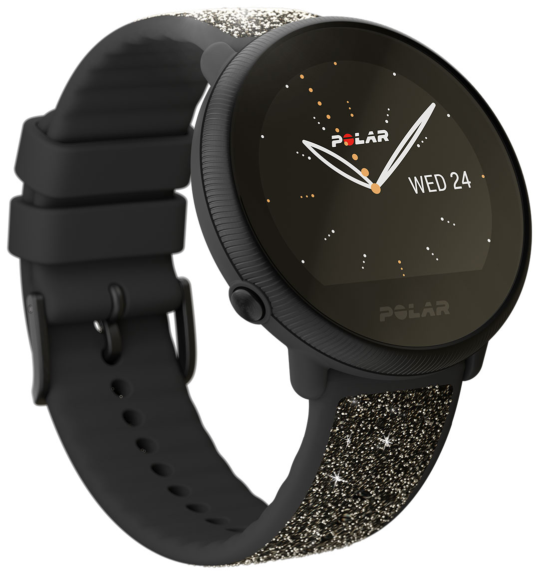 Polar Ignite 2 Black / Pearl Crystal Edition