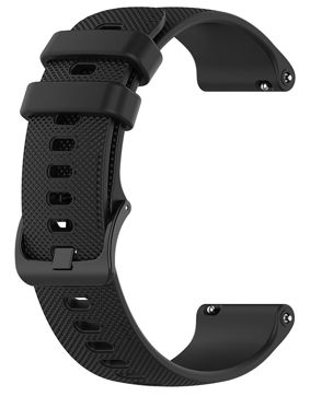 Tiera Polar Ignite black watch strap silicone