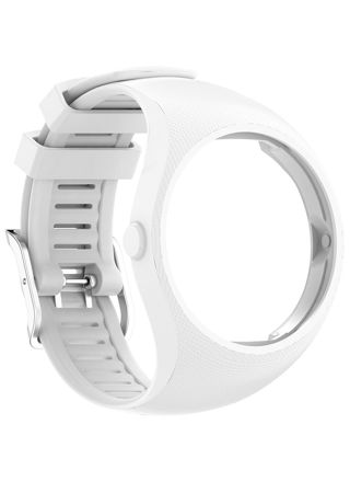 Tiera Polar M200 whitesilicone watch strap 