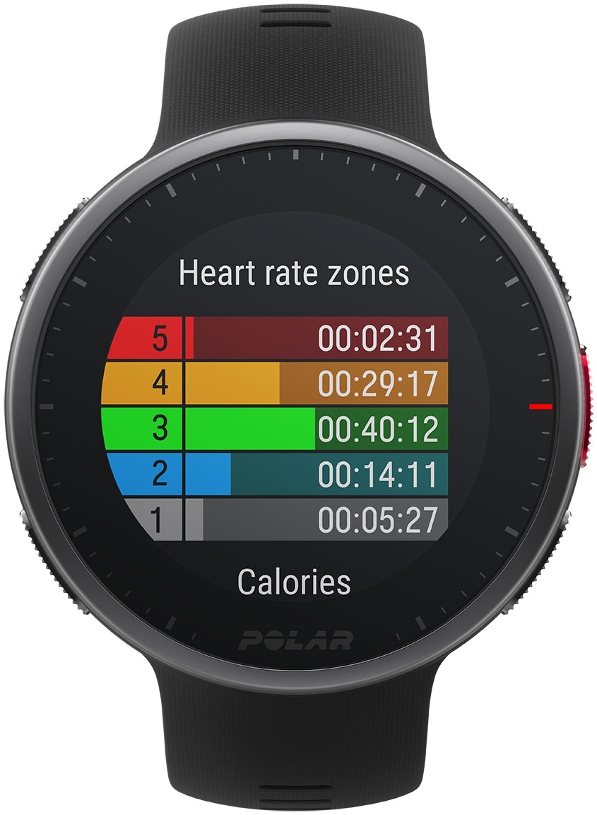 Polar vantage on sale m heart rate