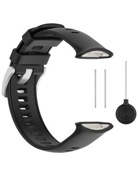 Tiera Polar Vantage V2 black watch strap silicone