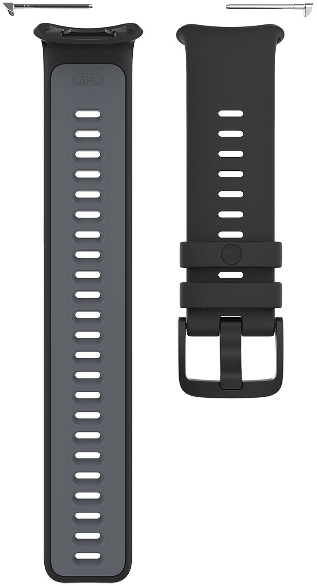Polar Vantage V2 silicone strap Black S-L 91083654