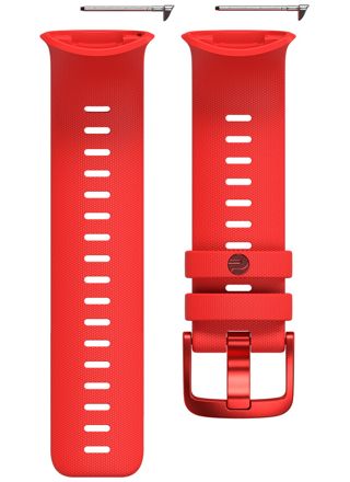 Polar Vantage V2 Silicone Wristband Red/Black Size S-L 910100192
