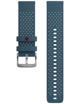 Polar Vantage V3 blue silicone watch strap 22 mm S-L