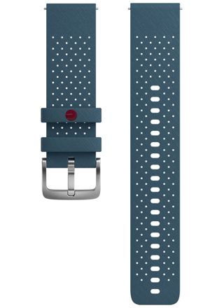 Polar Vantage V3 blue silicone watch strap 22 mm S-L