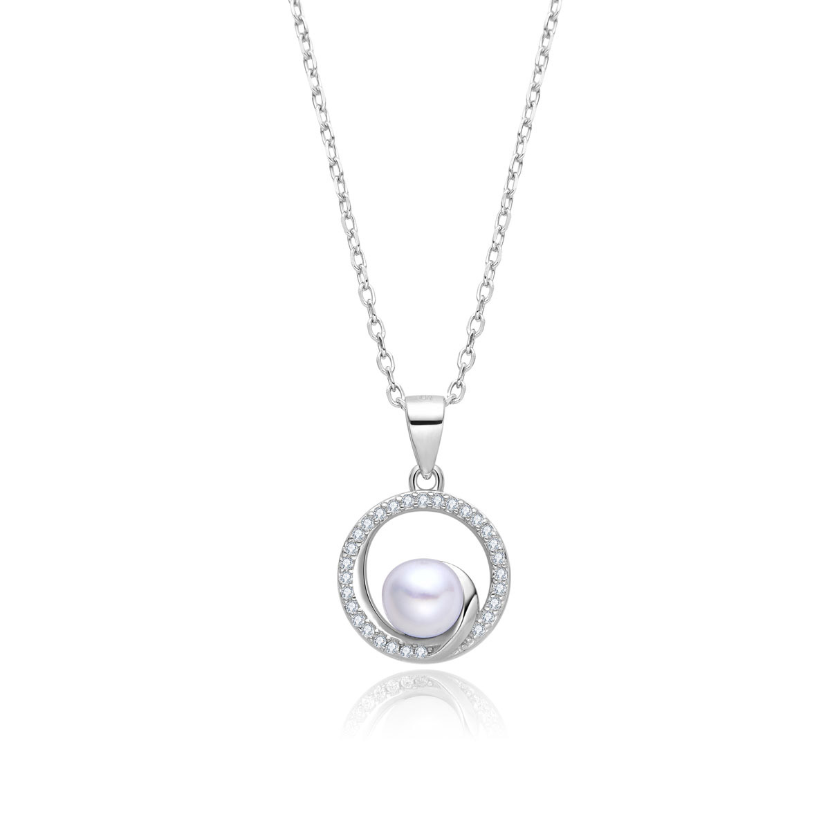 Lykka Pearls pearl necklace circle 45 cm