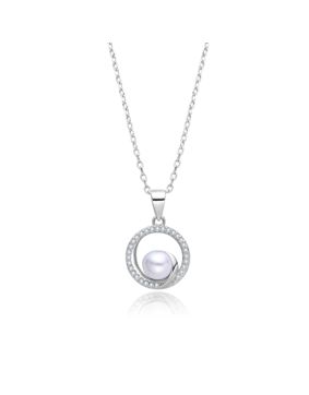 Lykken Pearls pearl necklace circle 45 cm
