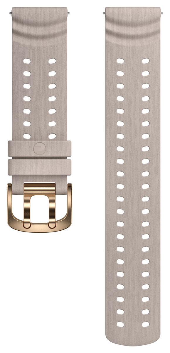 Polar Vantage M3 band Greige Gold silicone 22 mm S L watchesonline