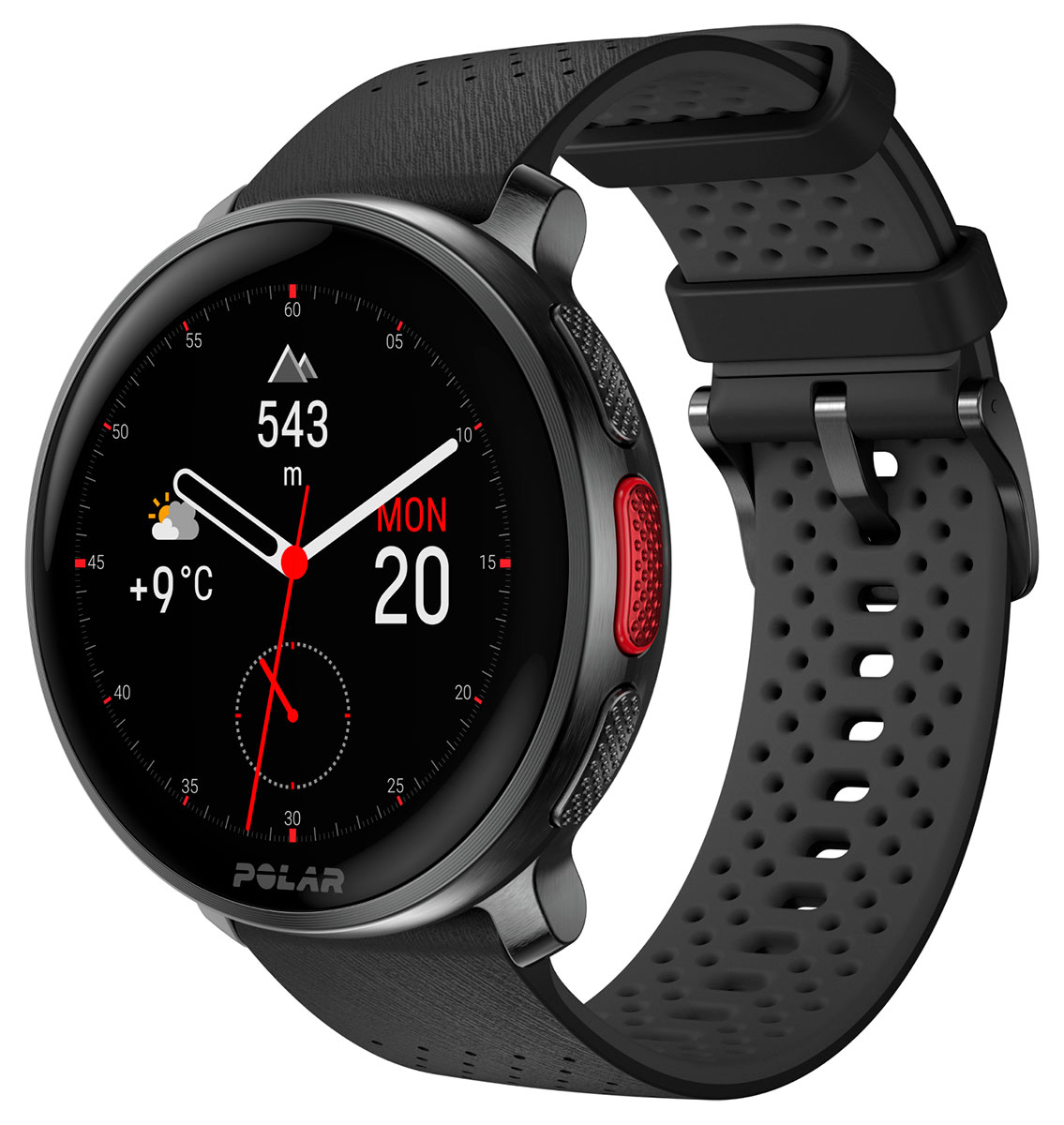 Polar Flow Polar Vantage Black Polar Loop Screen-Free Wearable