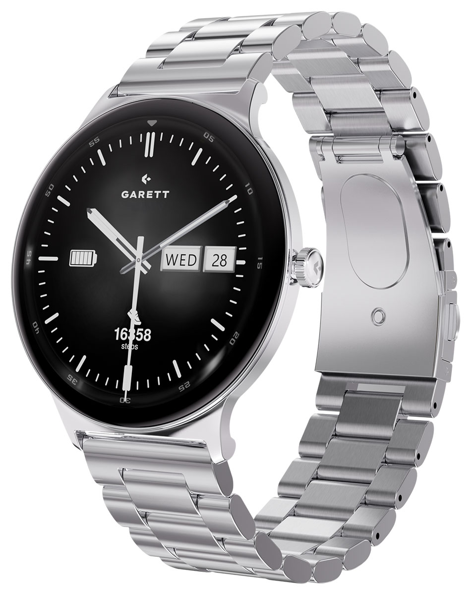 Garett Quantum Silver smartwatch